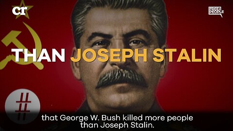 Did George Bush Kill More People than Stalin?