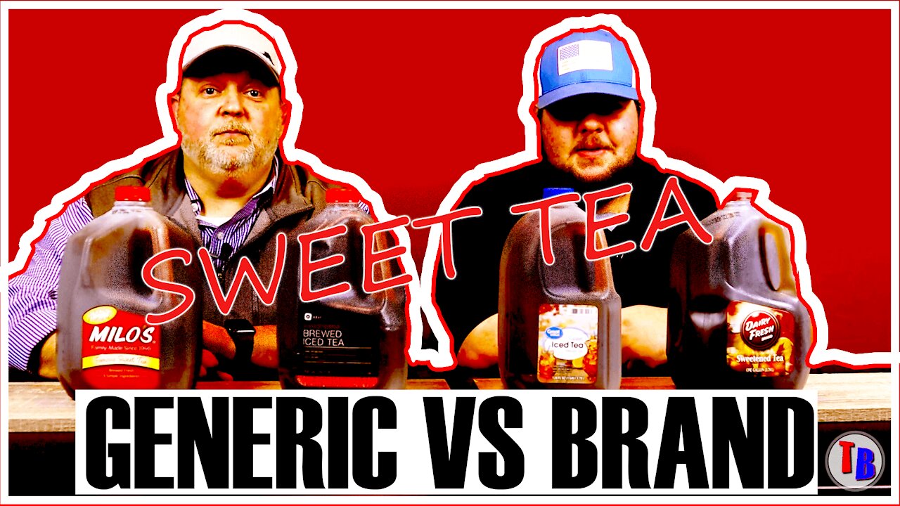 Ranking Sweet Tea Generic VS Brand