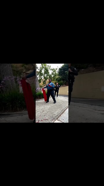 Our team retrained with our stop sticks this morning.