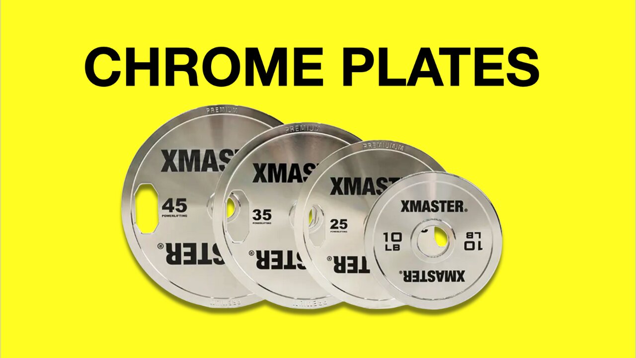 XMaster Chrome Weight Plates With Handles Review