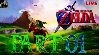 Zelda: Ocarina of Time 3D LIVE Let's Play [Part 1]