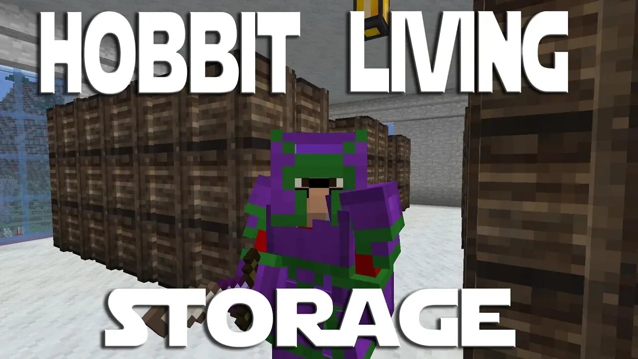 Modded Minecraft - Hobbit Living ep 13 - More Storage Than Ever