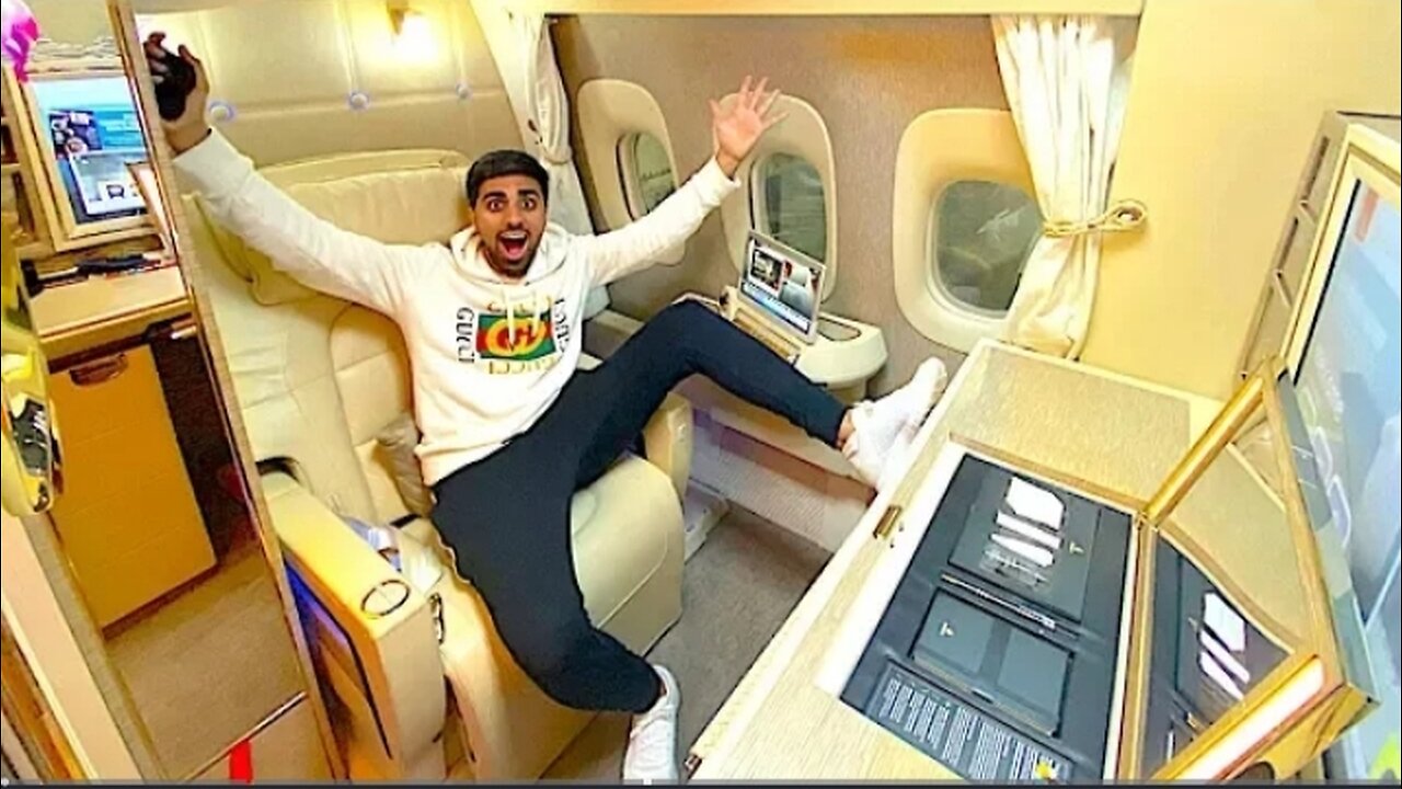 THE NEW $70,000 EMIRATES FIRST CLASS *PRIVATE ROOM*