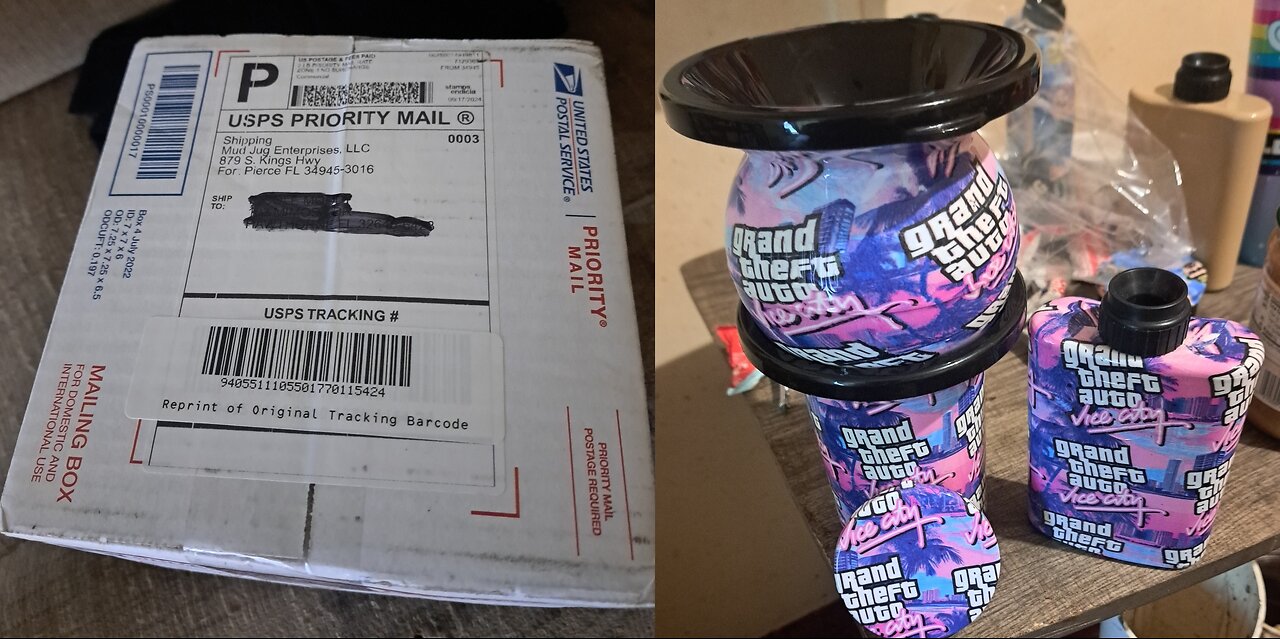 Limited Edition Grand Theft Auto Vice City Mudjug Bundle Unboxing