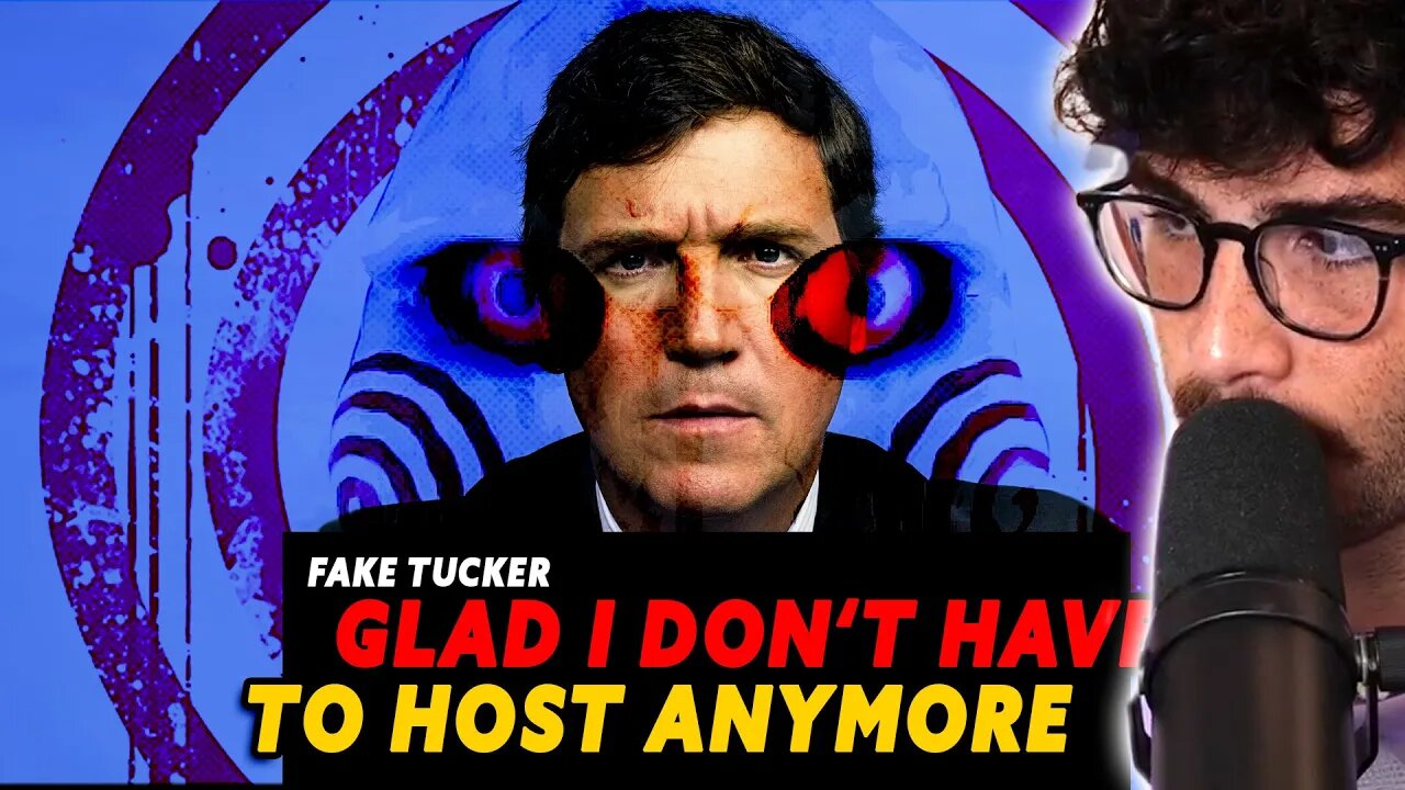 Tucker Carlson Plays Wicked MIND GAMES | Hasanabi reacts to Fake Tucker