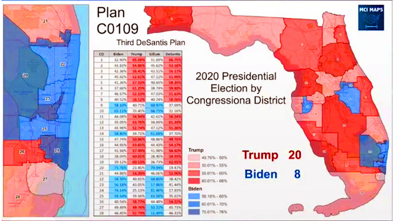 DeSantis's District Map Approved In Appeals Court