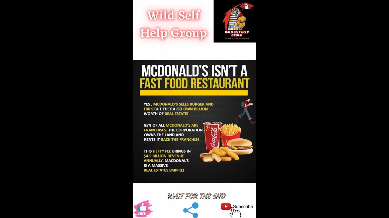 🔥MacDonald's is not a fast food restaurant🔥#short🔥#motivation🔥#wildselfhelpgroup🔥10 march 2022🔥