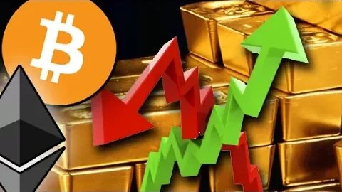 Cryptos Down & Precious Metals Up