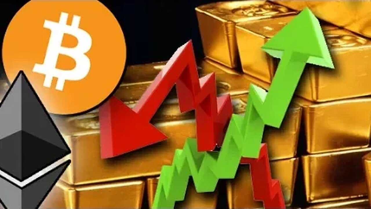 Cryptos Down & Precious Metals Up