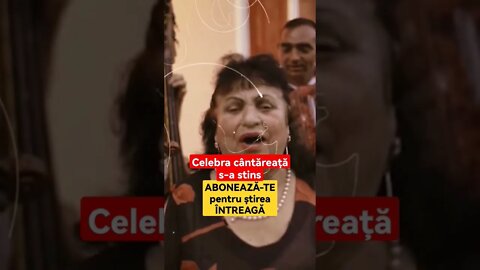 Celebra cântăreață s-a stins - 1
