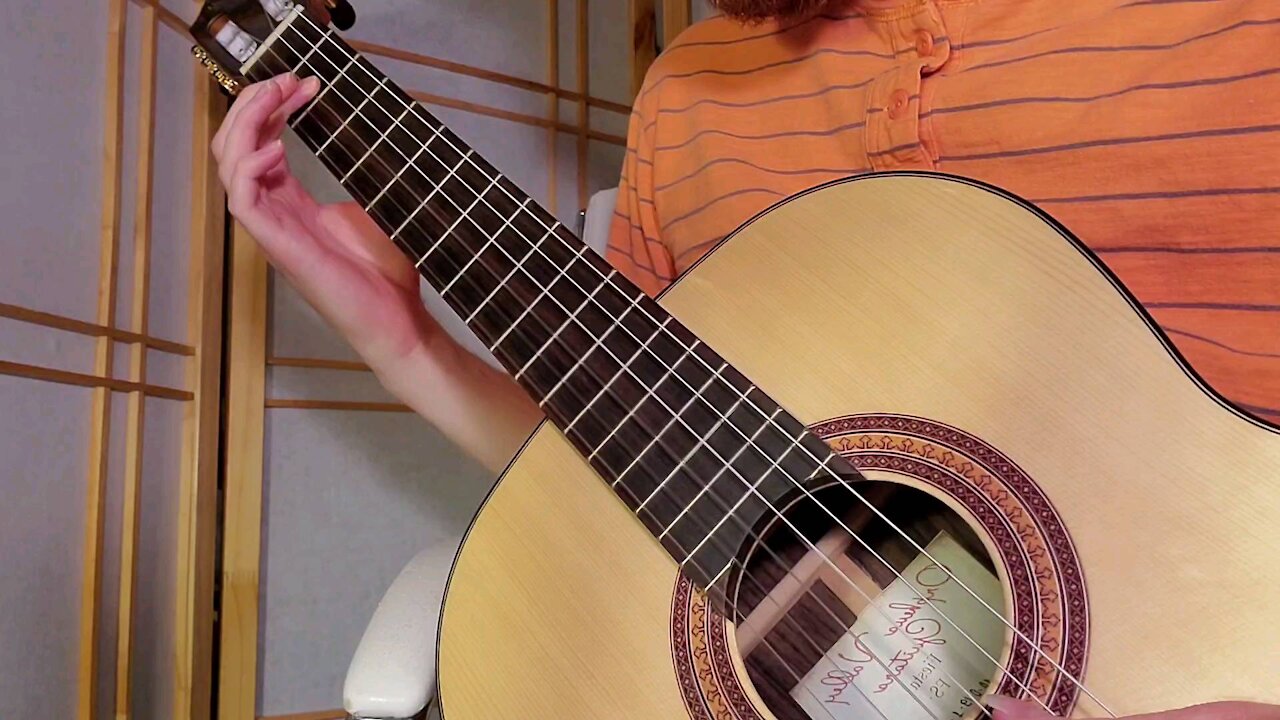 Alex Nitzberg playing the guitar