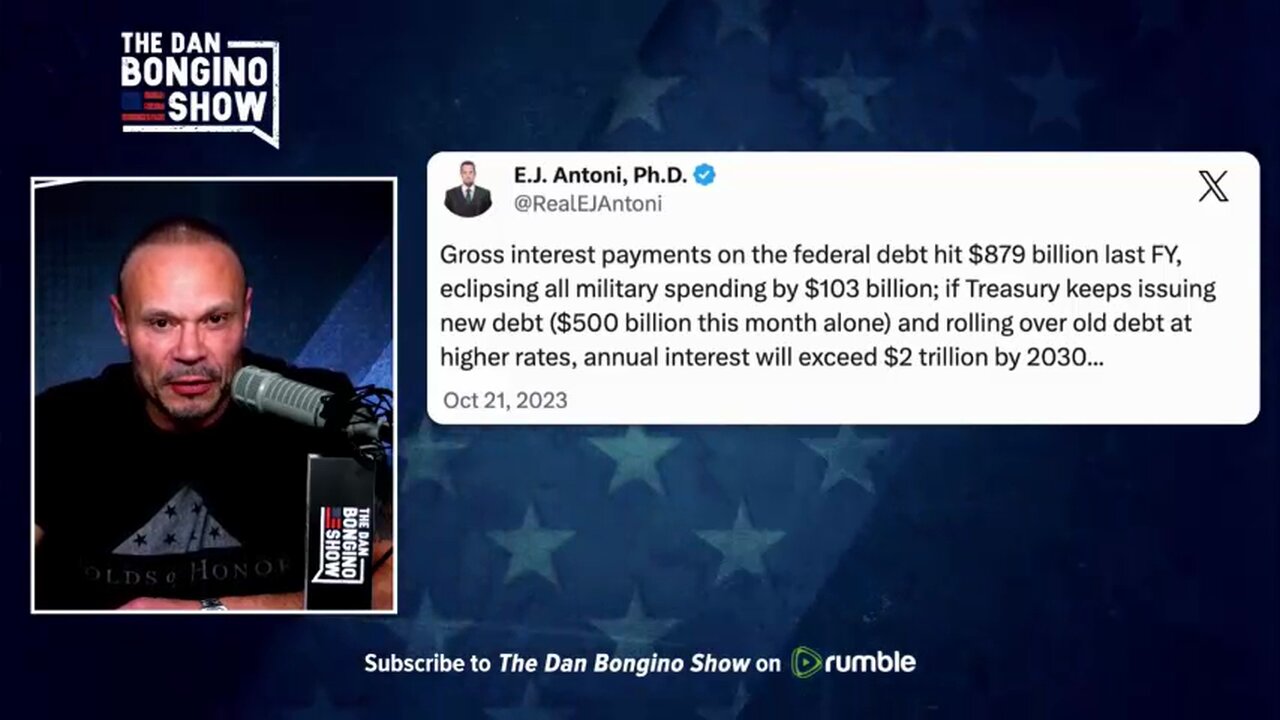 Dan Bongino On 'The Most Predictable Financial Apocalypse In Human History'