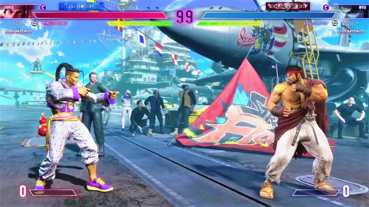 [SF6] John Takeuchi (Jamie) vs moruto (Ryu) - Street Fighter 6