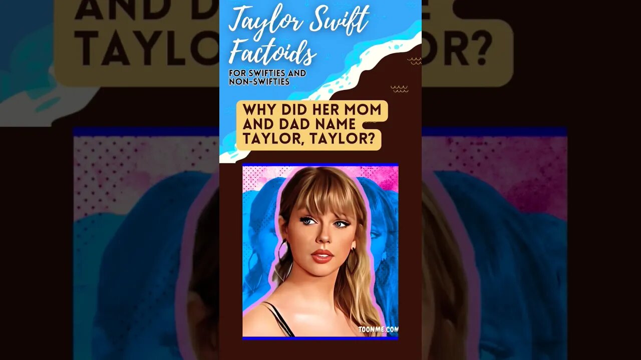 Taylor Swift Factoids: Named after who?#fyp #youtubeshorts #TaylorSwift