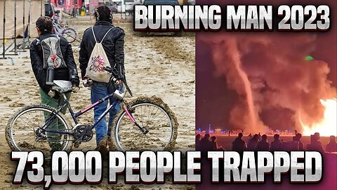 BURNING MAN 75,000 people trapped