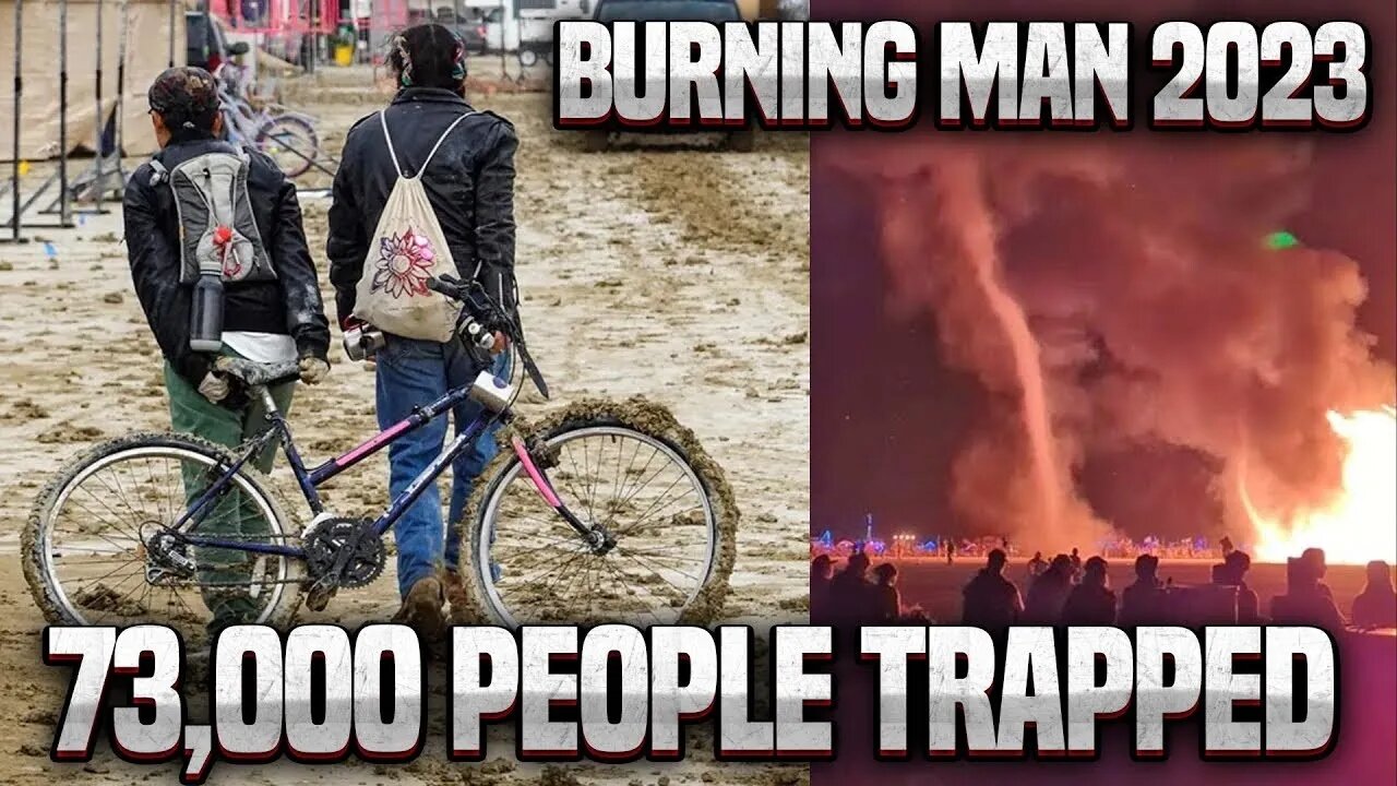 BURNING MAN 75,000 people trapped