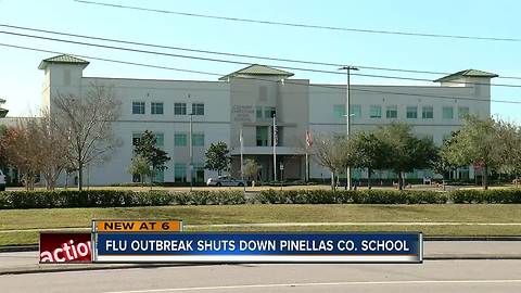 Flu outbreak prompts high school in Clearwater to close Friday