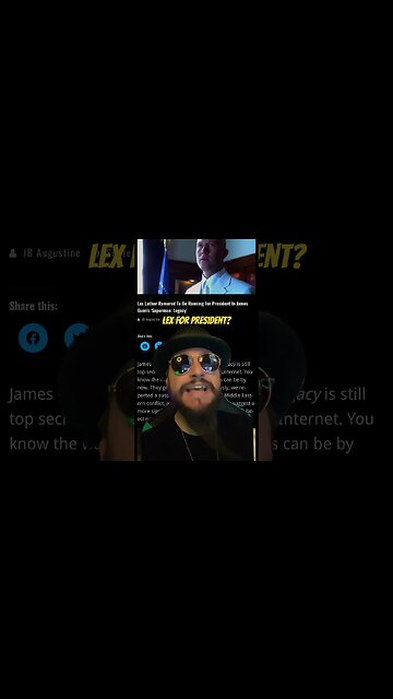 Superman: Legacy MAY See Lex Luthor Accomplish Life Long Goal #superman #dc #shorts