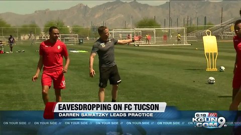 FC Tucson Head Coach mic'd up