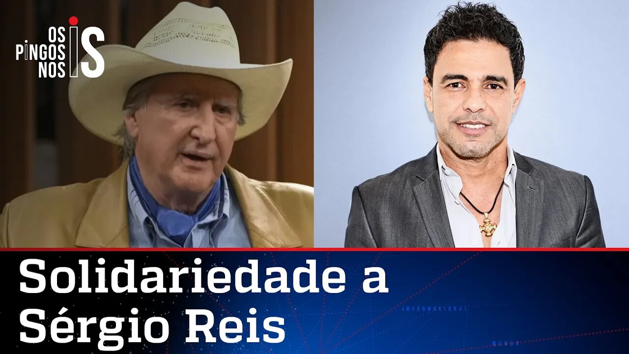 Zezé Di Camargo se oferece para cantar com Sérgio Reis, após boicote de artistas