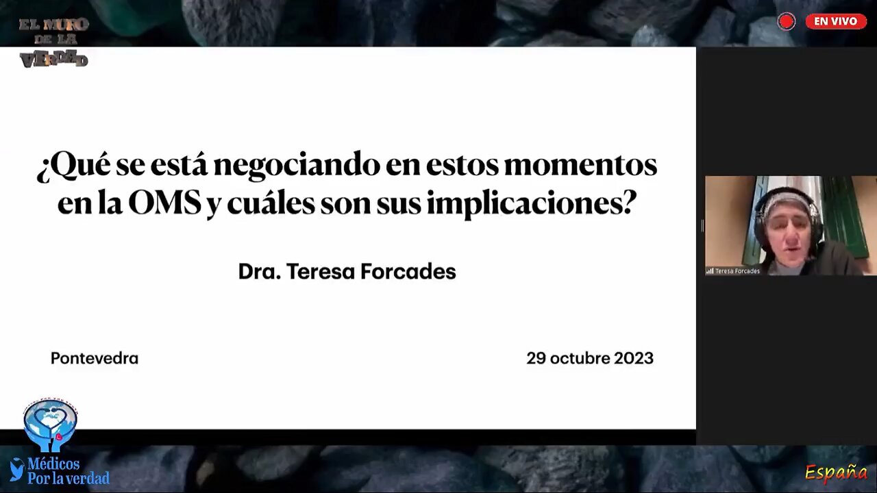 "¿Qué se está negociando en estos momentos en la OMS y cuáles son sus implicaciones?" (29-10-2023)