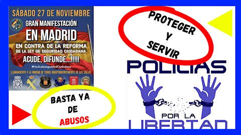💥🚔La reforma de la LEY MORDAZA versus la REALIDAD POLICIAL🚔💥
