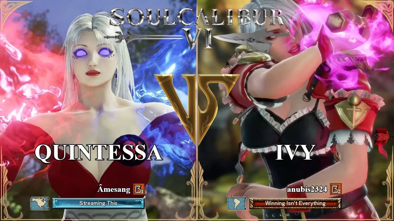 SoulCalibur VI — Amesang (Quintessa) VS anubis2324 (Ivy) | Xbox Series X Ranked