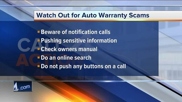 Call 4 Action: Watch out for auto warranty scams