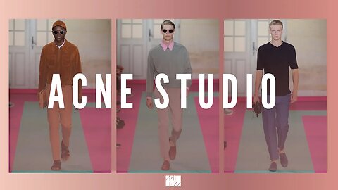 Acne Studios Menswear Spring Summer 2012 [Flashback Fashion] | YOUR PERSONAL STYLE DESTINATION