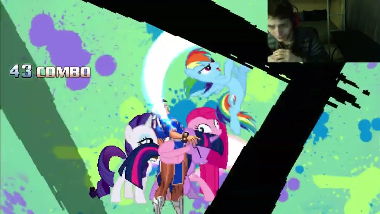 My Little Pony Characters (Twilight Sparkle, Rainbow Dash, And Rarity) VS Chun-Li In An Epic Battle