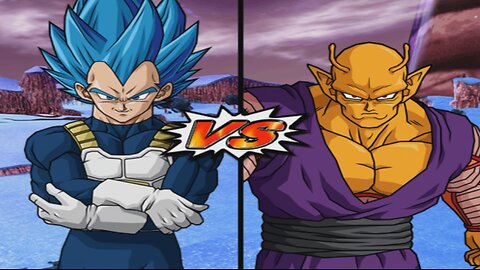 SSBE Vegeta VS Orange Piccolo - DBZ Budokai Tenkaichi 4