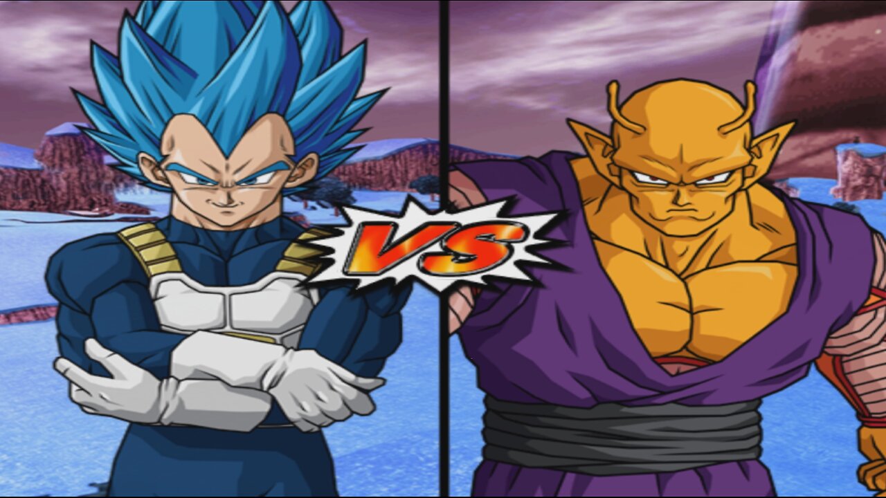 SSBE Vegeta VS Orange Piccolo - DBZ Budokai Tenkaichi 4