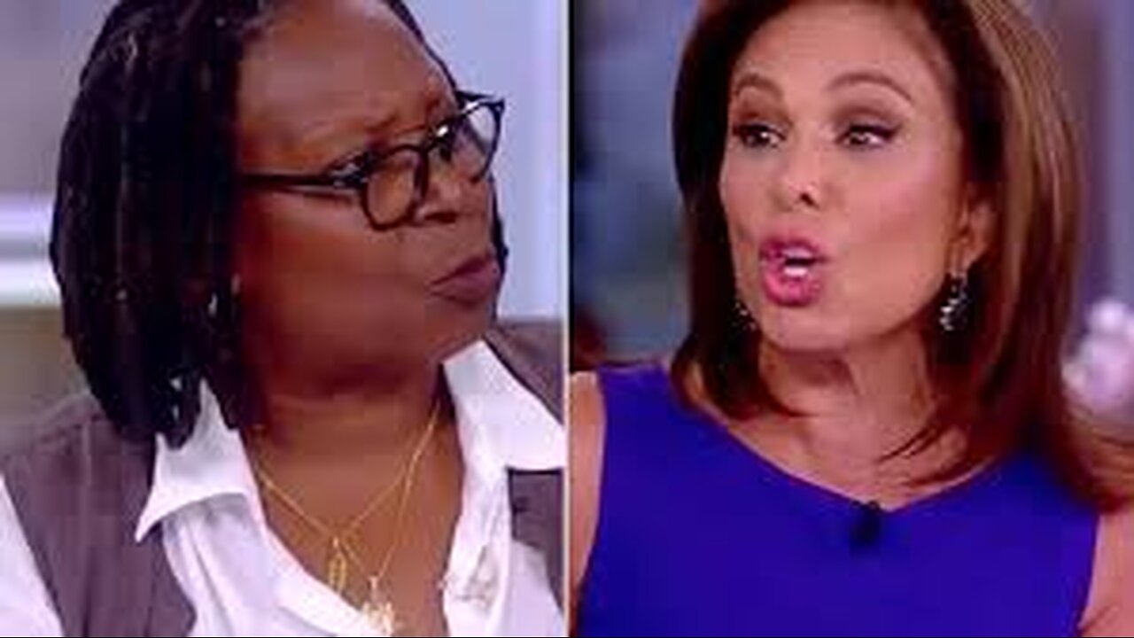 Whoopi 'The View' Host SCREAMS At FOX NEWS Host Judge Jeanine After