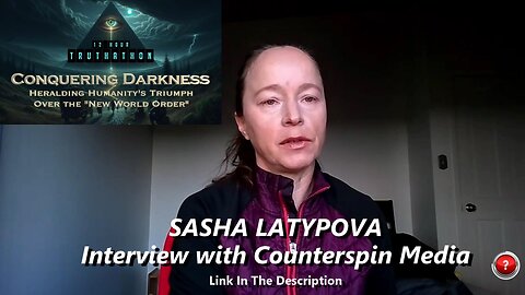 SASHA LATYPOVA - Interview with Counterspin Media