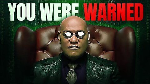 THE MATRIX MOVIE TRIED TO WARN YOU! THE TRUTH IN PLAIN SIGHT