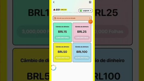Novo JOGO do POU PAGA R$3.50 NO PIX PRA COLETAR COCO e JÁ SACA no MESMO DIA ✅ #shorts