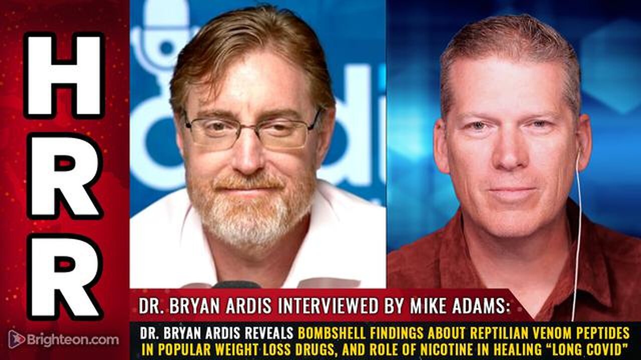 Dr. Bryan Ardis reveals BOMBSHELL findings about reptilian VENOM PEPTIDES... Dr. Bryan Ardis reveals BOMBSHELL findings about reptilian VENOM PEPTIDES...