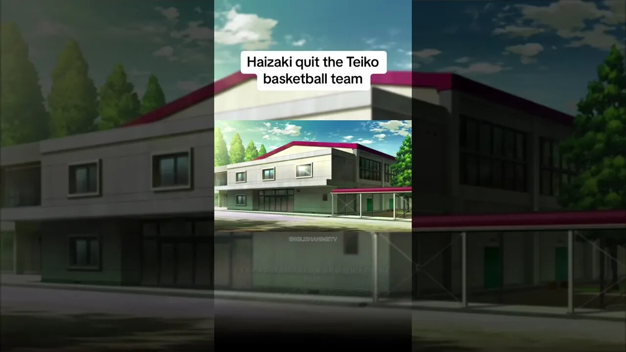 Haizaki quit the Teiko basketball team 😤 #anime #kurokonobasket #fyp