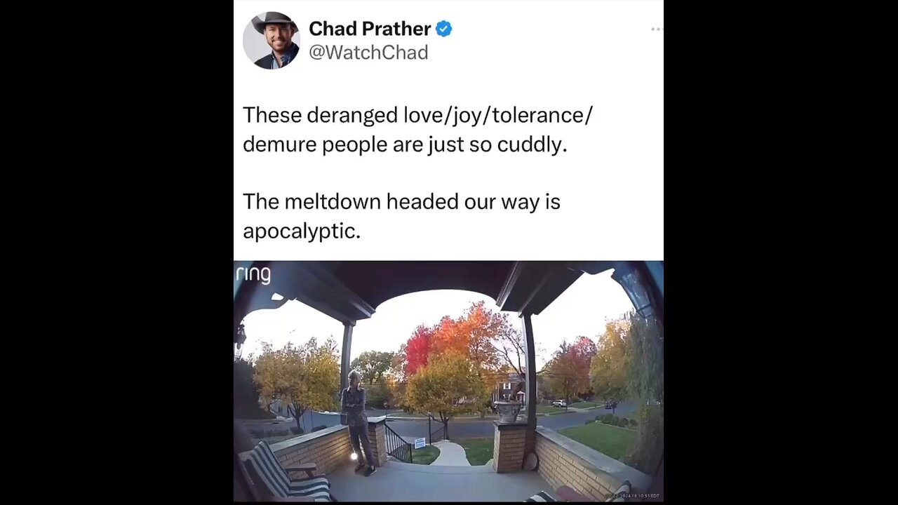 Crazy person with TDS