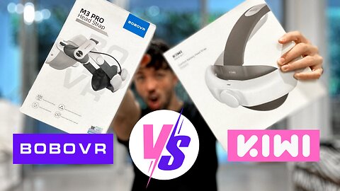 Best Quest 3 Head Strap - Kiwi Design Battery Strap vs Bobovr M3 Pro vs Elite Strap with Battery