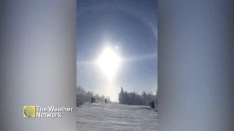 Sun provides some magic on the ski hill at Mont-Tremblant, Que.