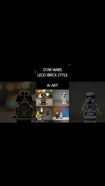 LEGO STAR WARS | AI ART