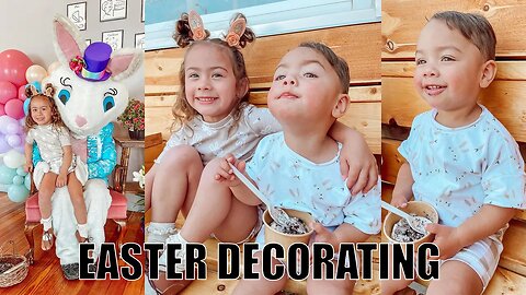 Easter decorating 2022 | Spring cleaning supplies haul | Target haul | Mommy and B