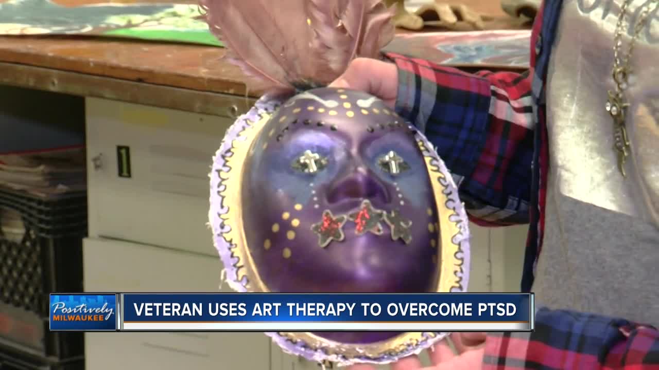 Local veteran turns to art to heal from addiction