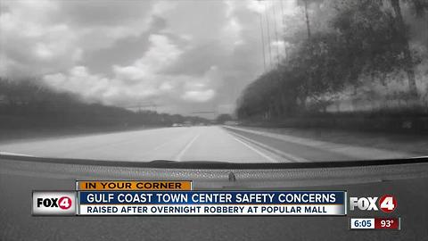 Lee County deputies investigating an armed robbery at Gulf Coast Town Center