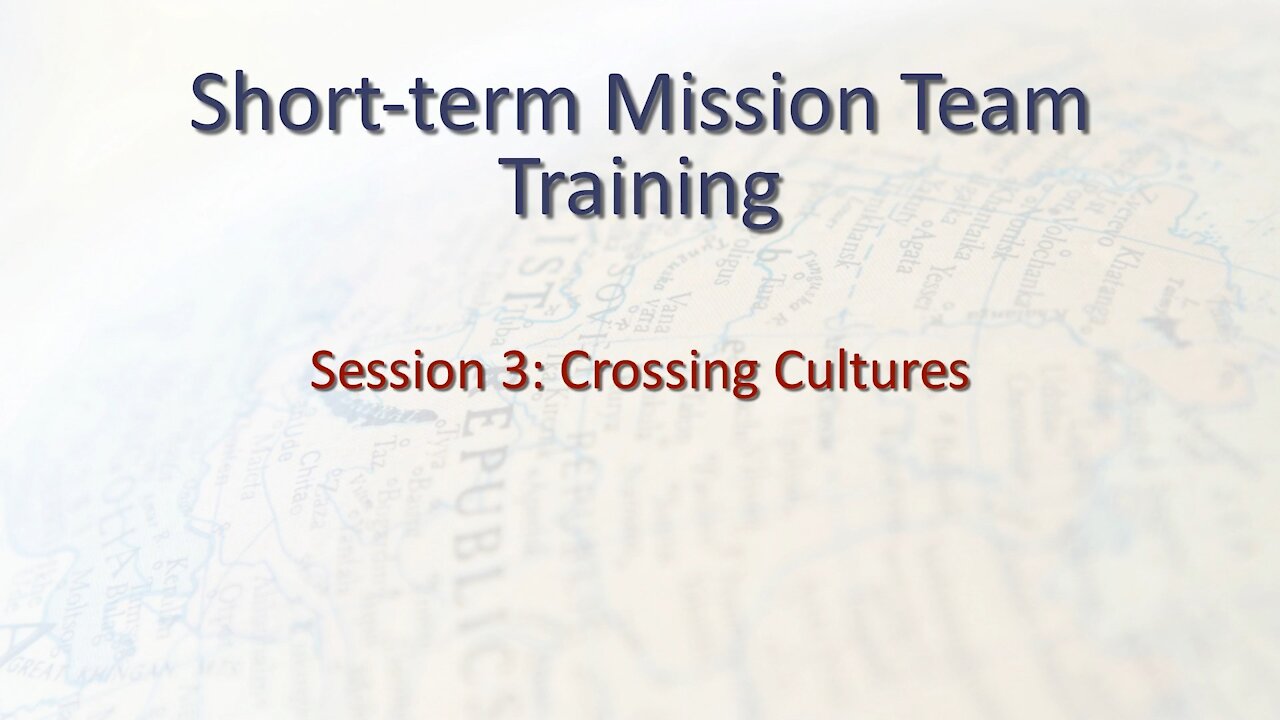 STM Session 3: Crossing Cultures
