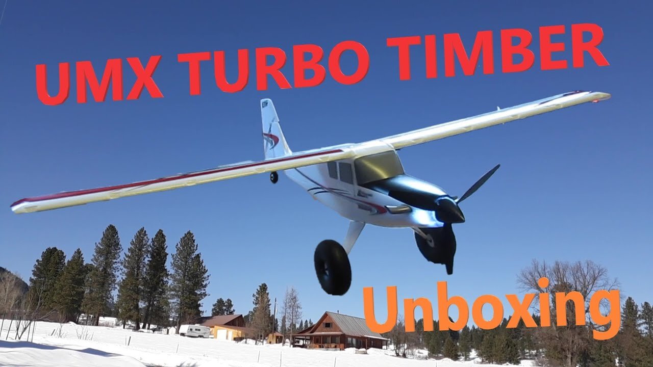 Unboxing the E-flite UMX Turbo Timber!