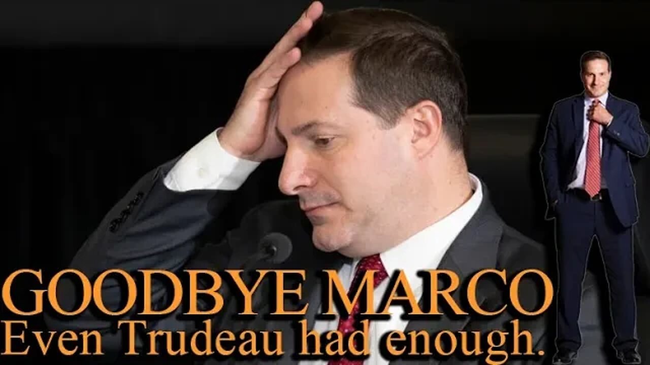 Trudeau KICKS Marco Mendicino out of CABINET after Bill C21, Crime Wave, and Paul Bernardo DISASTER!