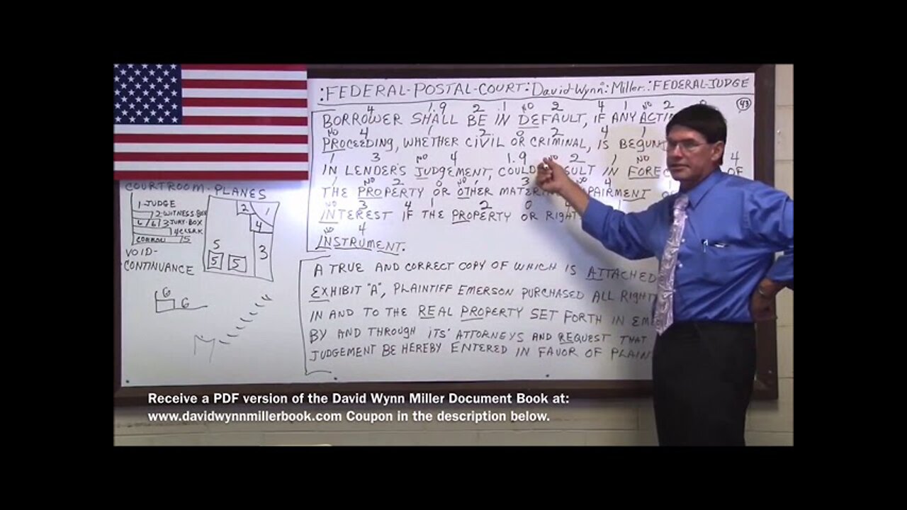 The "STRAWMAN" Explained :David Wynn Miller (1/2) Part 3 of 6