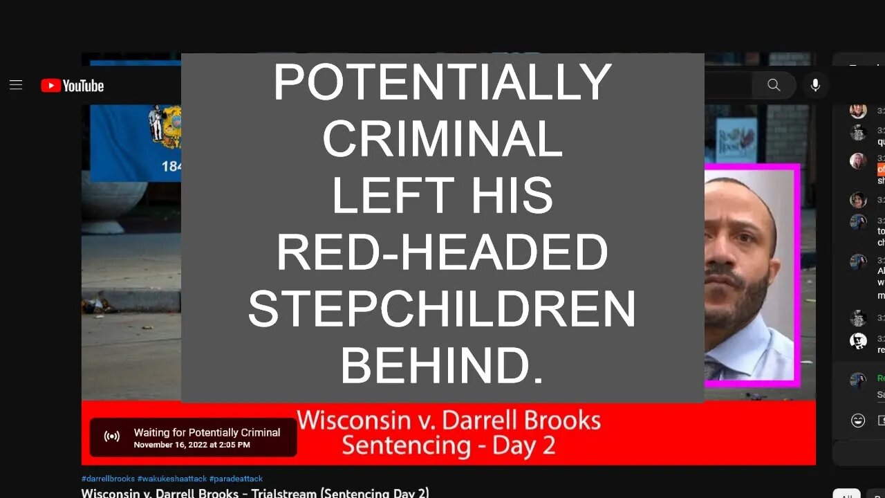 @Potentially Criminal You forgot about us. 11/16/2022